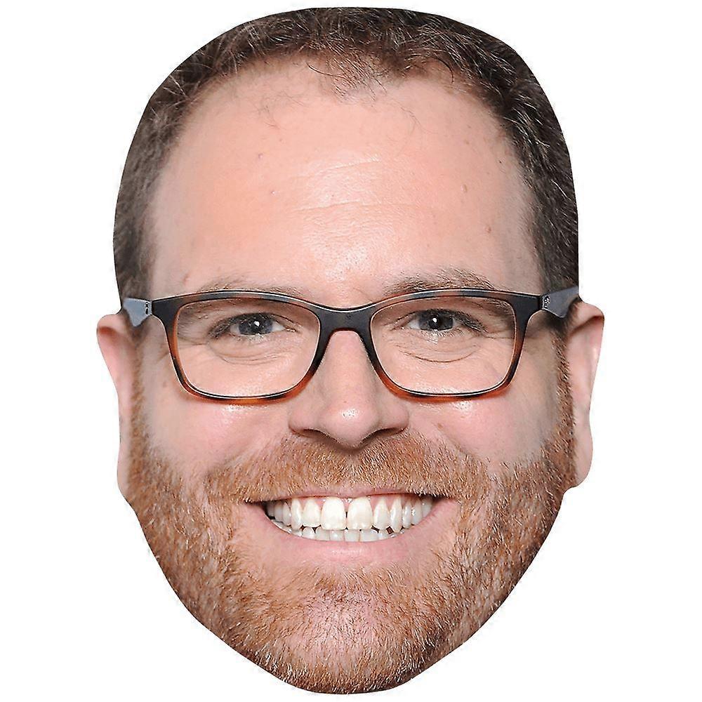 Josh Gates (Barba). Cabezón. Máscara descomunal.