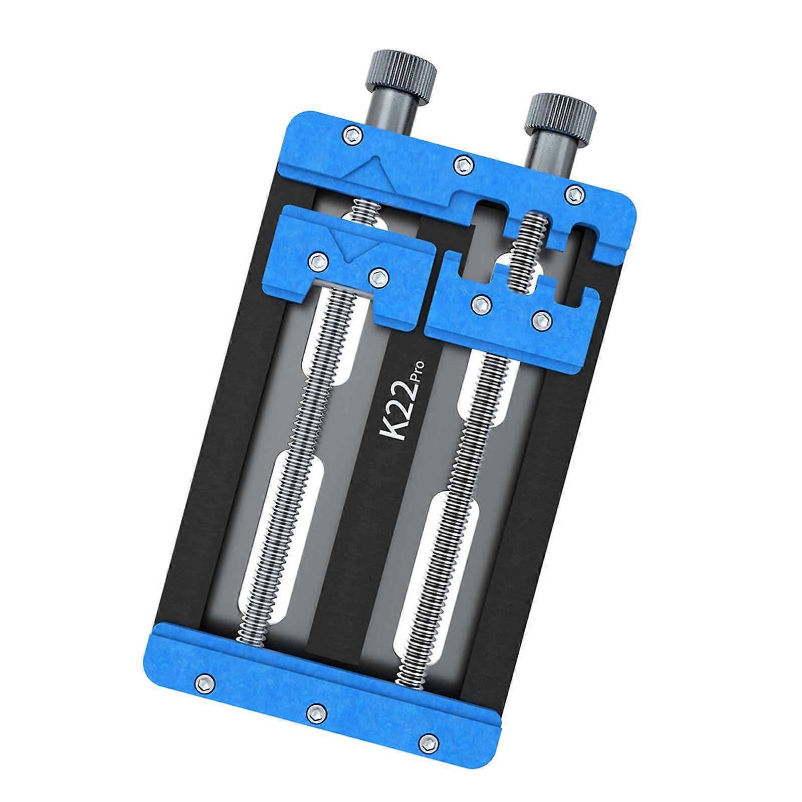 Double Axes PCB Holder Maintenance Fixture Circuit Board Soldering Clamps Fixing Tool Phone Motherboard Clamping Tool Multicolor