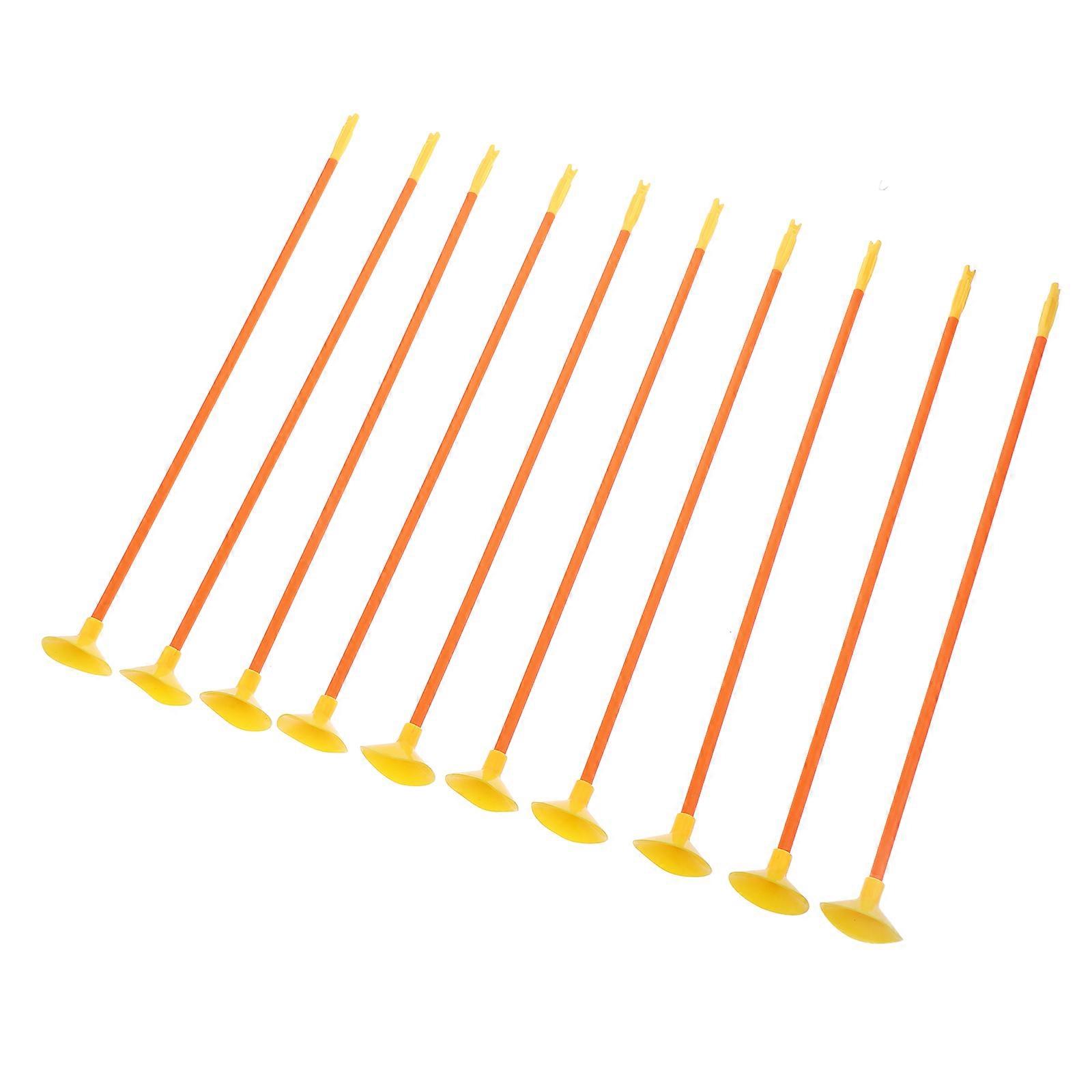 Replacement Suction Cup Arrows for Kids Toy Bow Plastic 10Pcs Pack