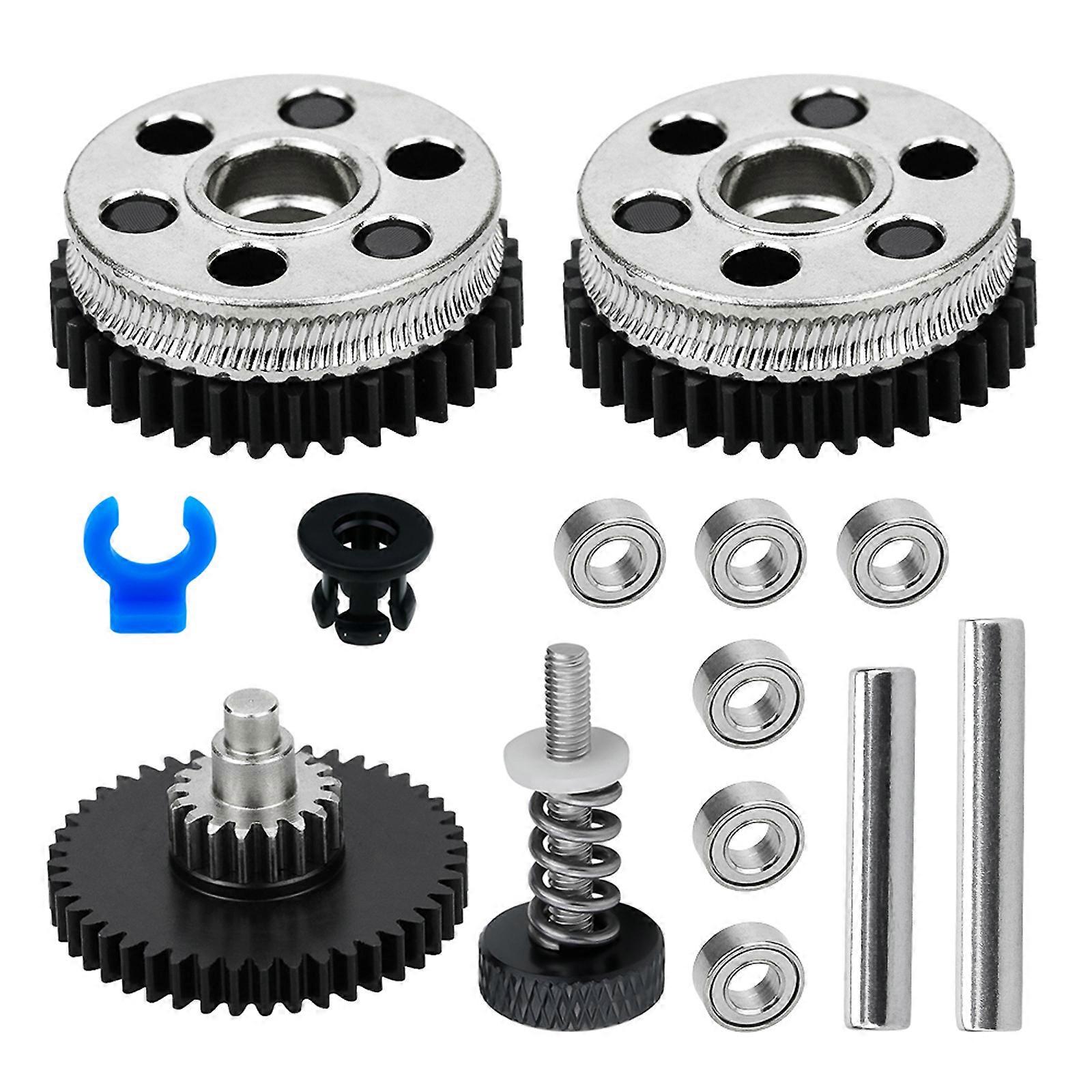 3D Printers Part HGX LITE 2.0 Extruder Gear All Metal Hardened Steel Reduction Gear Extruder For CR10S Series Multicolor