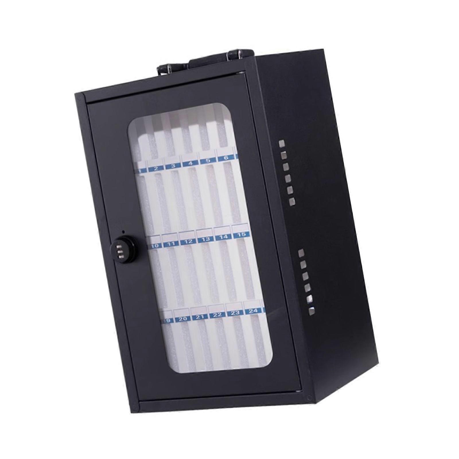 Sturdy Metal Various Slot Phone Locker Phone Holder Convenient for Classrooms and Workplaces Elegant Color Designs Multicolor