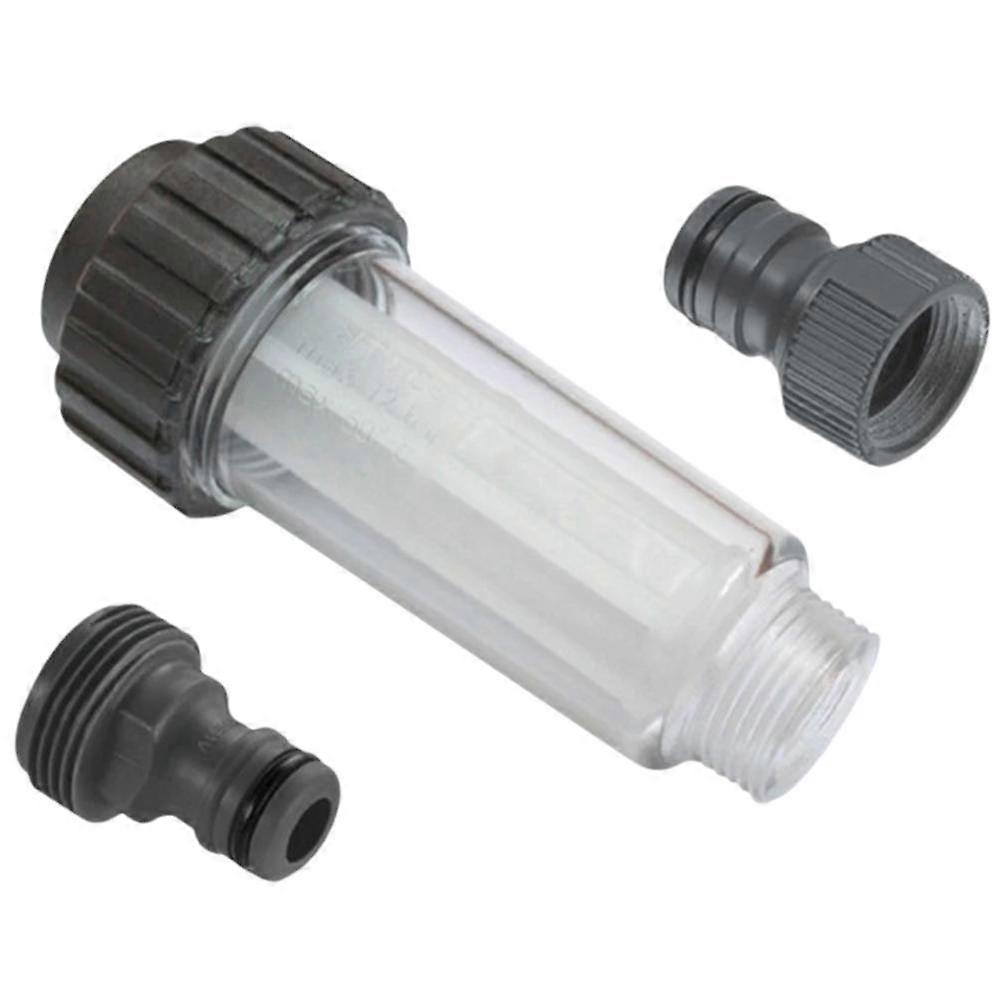 High Pressure Washer Inlet Water Filter, Large G 3/4 Inch Thread Inline Sediment Filter for Cleaning Machine Pump Protection