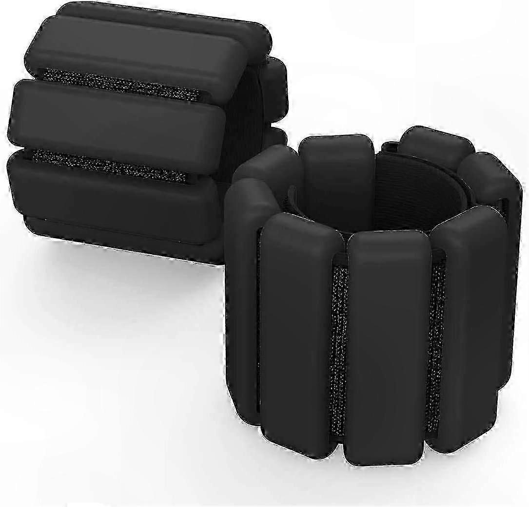 Säädettävät 2-pakkaus ranne- ja nilkkapainot kuntoiluun, joogaan, pilatekseen, kävelyyn, lenkkeilyyn ja aerobic-harjoitteluun