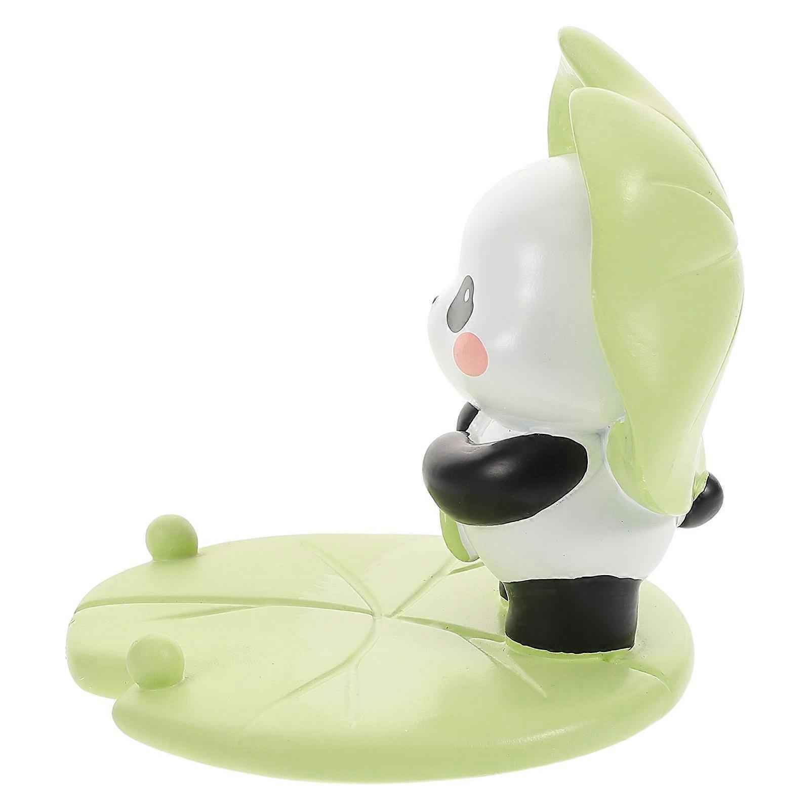 Desk Panda Phone Stand Resin Holder for Mobile with Stability
