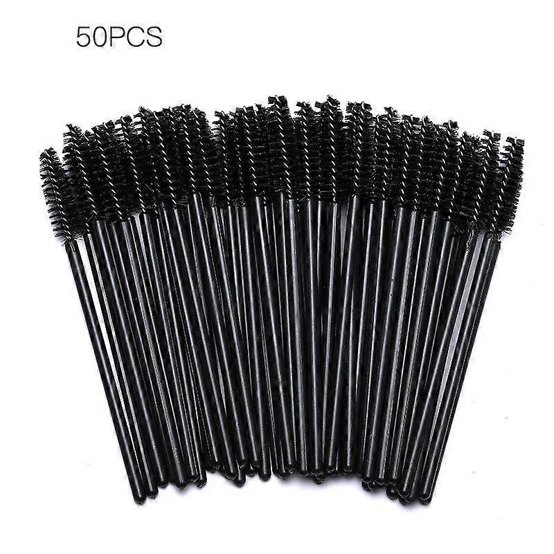 50 Pieces Eyebrow Mascara Wand Eyelash Brush for Eyelash Extension