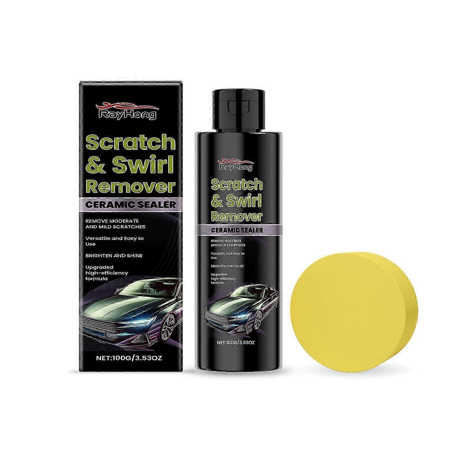 Quick Car Scratch Remover - Easy Paint Repair & Brightening for Small Scratches