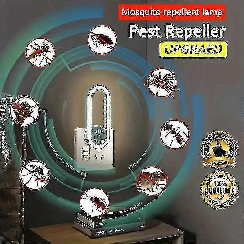 Electronic insect repeller for bed bugs and spiders