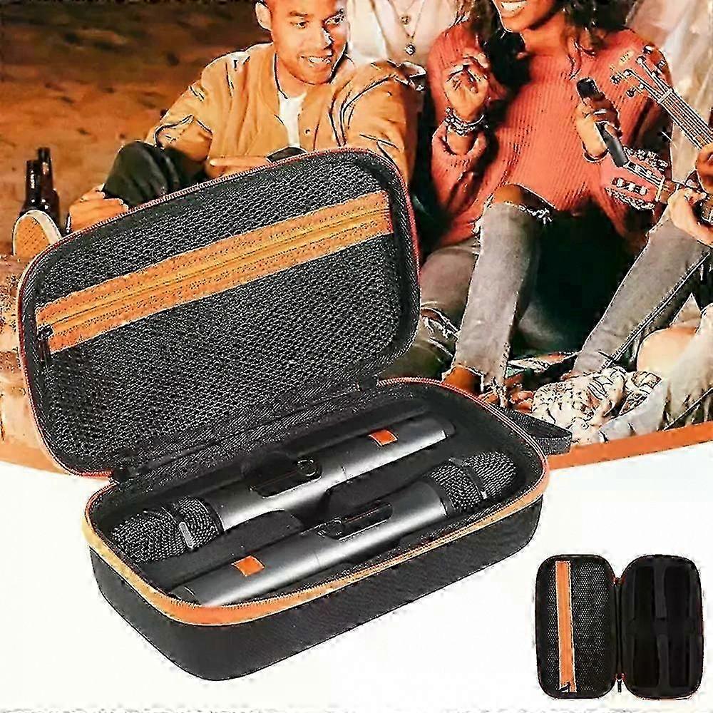 PartyBox Wireless Rechargeable Microphone with EVA Storage Case