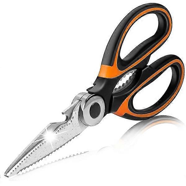Heavy-duty kitchen scissors, compatible with sharp multi-function