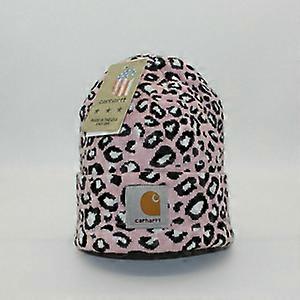 Bonnet unisexe chaud d'hiver à motif léopard, idéal pour offrir.