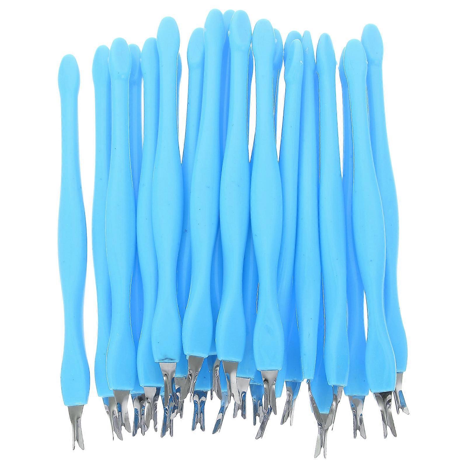 Cuticle Remove Kit Cuticle Trimmer for 24Pcs Nail Care Device Sets