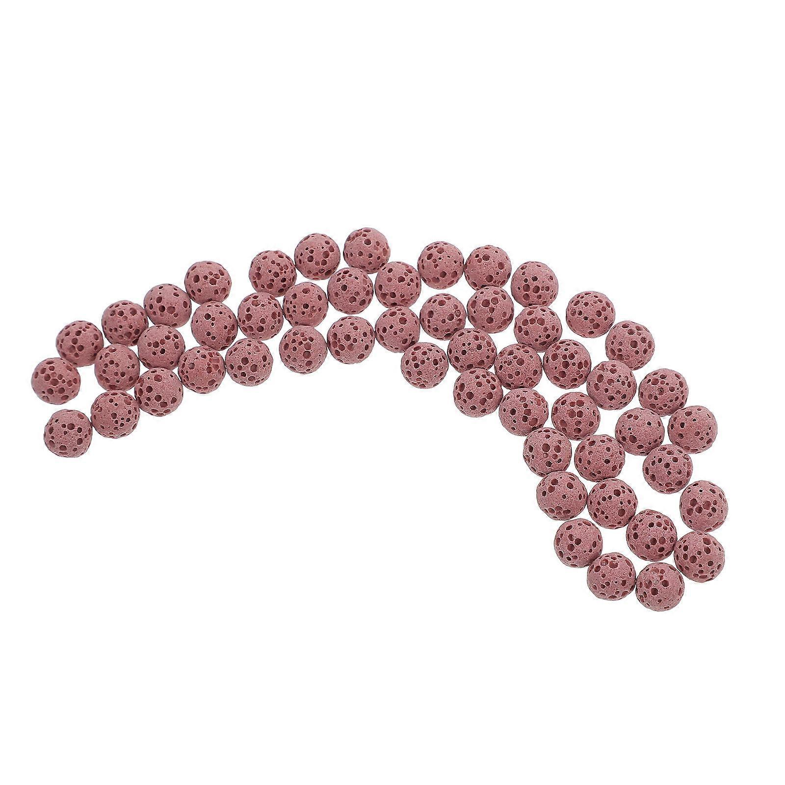 Car Aromatherapy Lava Stone Beads for Diffuser 20Pcs Watermelon Red