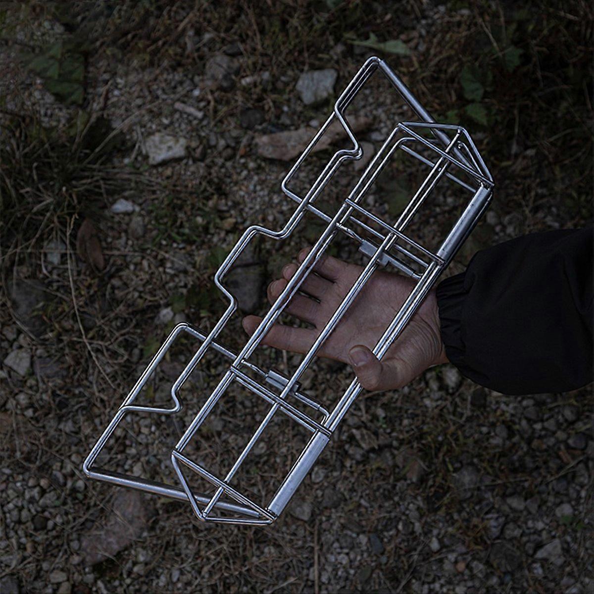  Steel Mesh Fire Stand for Garden Backyard Heating,L