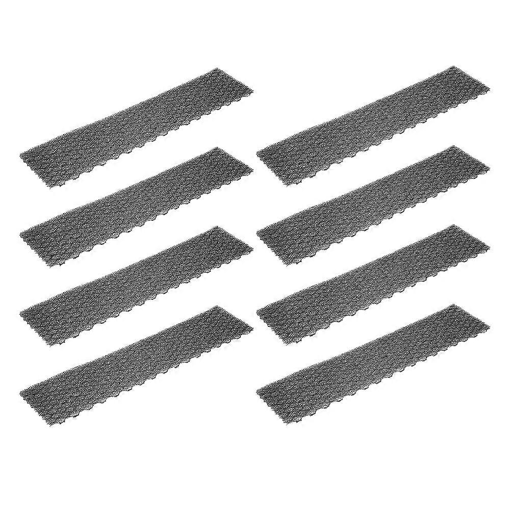 Grey Air Conditioner Filter Cotton for Air Cleaning 8Pcs Replacement
