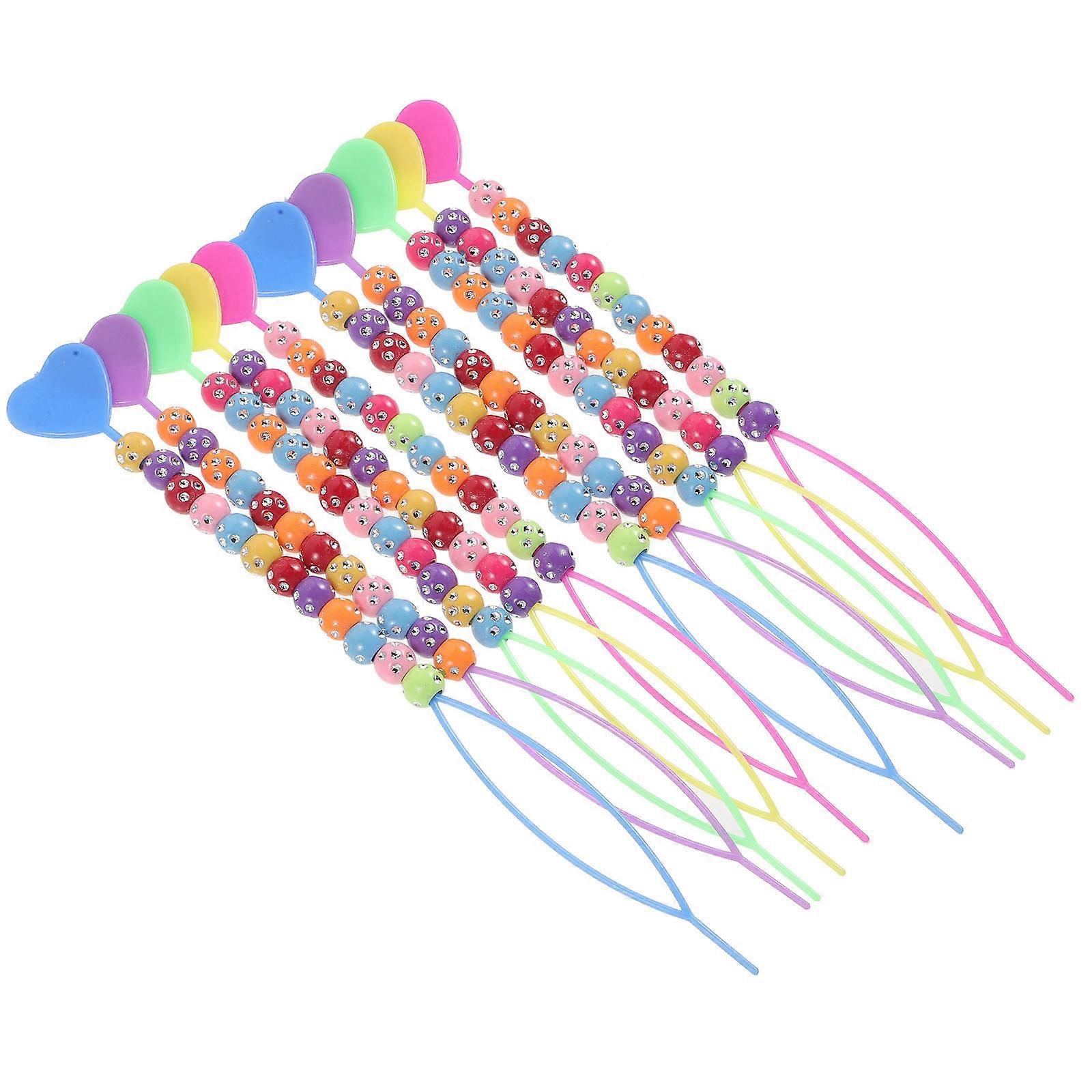 Hairstyle Making Tools Ponytail Maker 12Pcs Plastic Hair Braid Tools