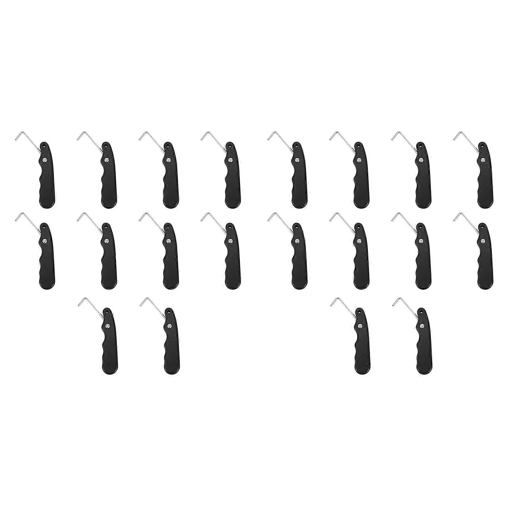 20X Universal Practical for Figure Roller with Extended Hook Durable Ice Hockey Puller Handle Skate Lace Tightener