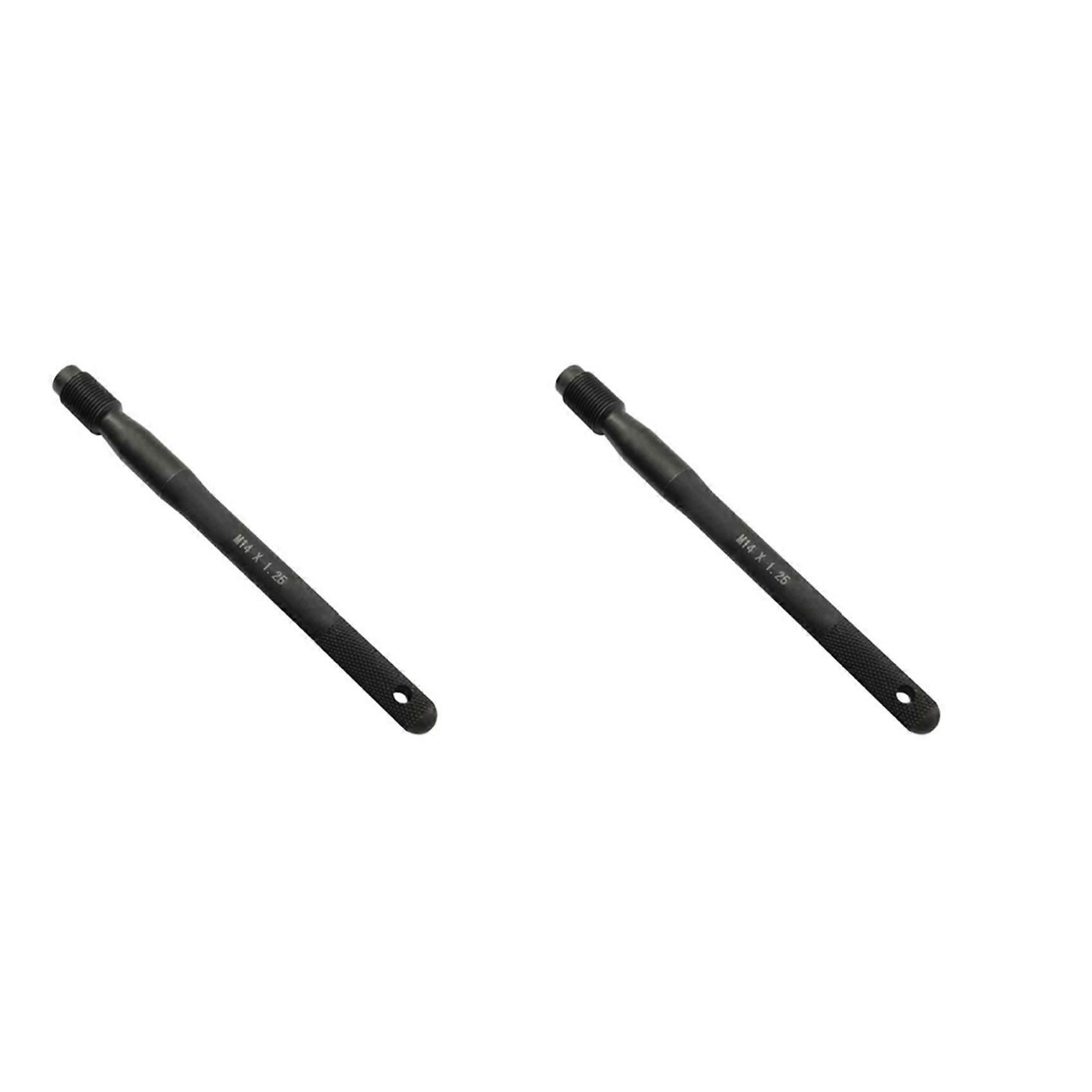 2X Wheel Hangers Alignment Pin Guide Tool -M14X1.25 Positioning Pin Dowel Mounting Guide Bolt for Car