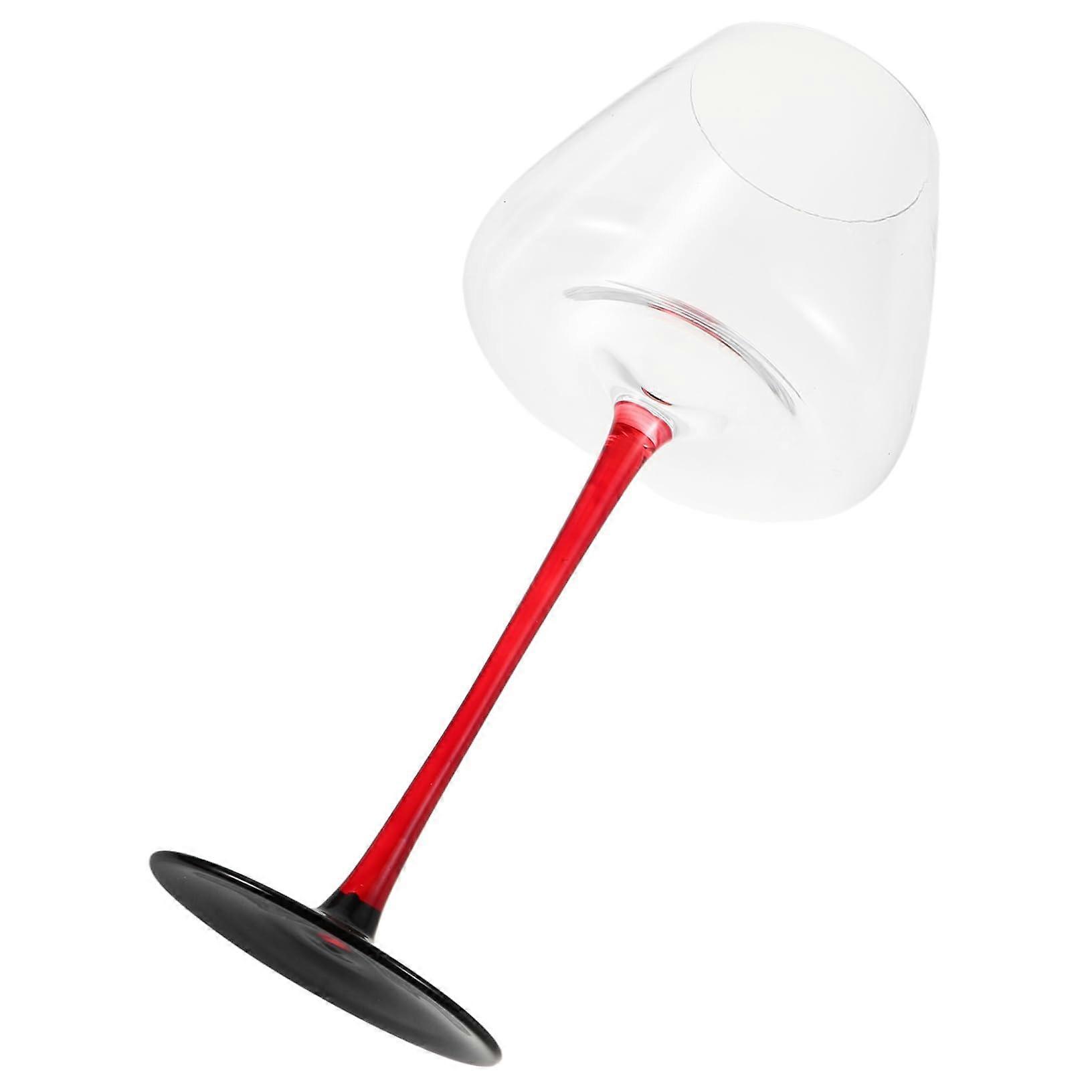 Large Red Wine Glasses Set 710ml Clear Ergonomic Grip Elegant Design for Weddings and Parties