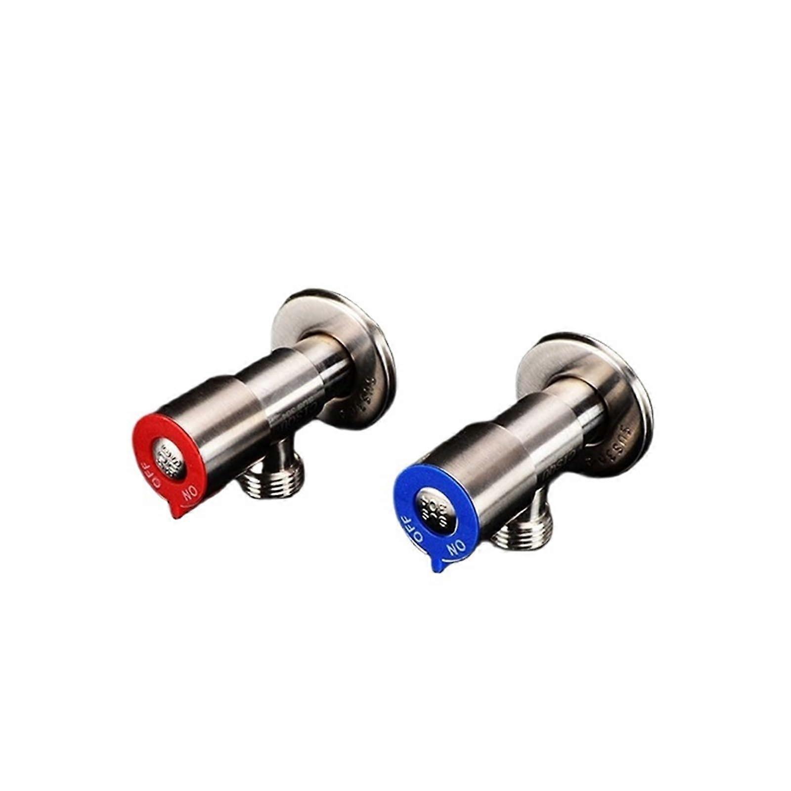 304 Stainless Steel Hot and Cold Faucet Valve with Precise Flow Control for Bathroom or Kitchen
