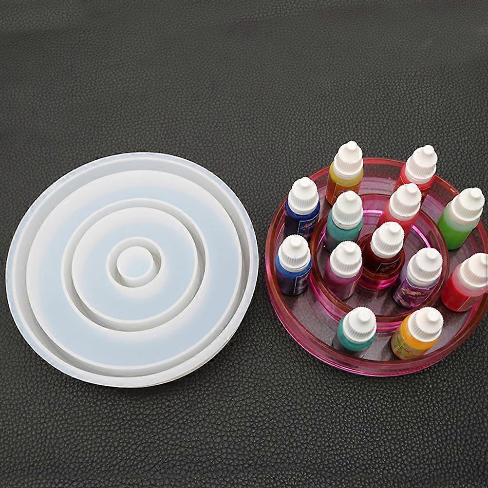 Waterproof DIY Lipstick Storage Mold for 2Pcs Silicone Epoxy Mold