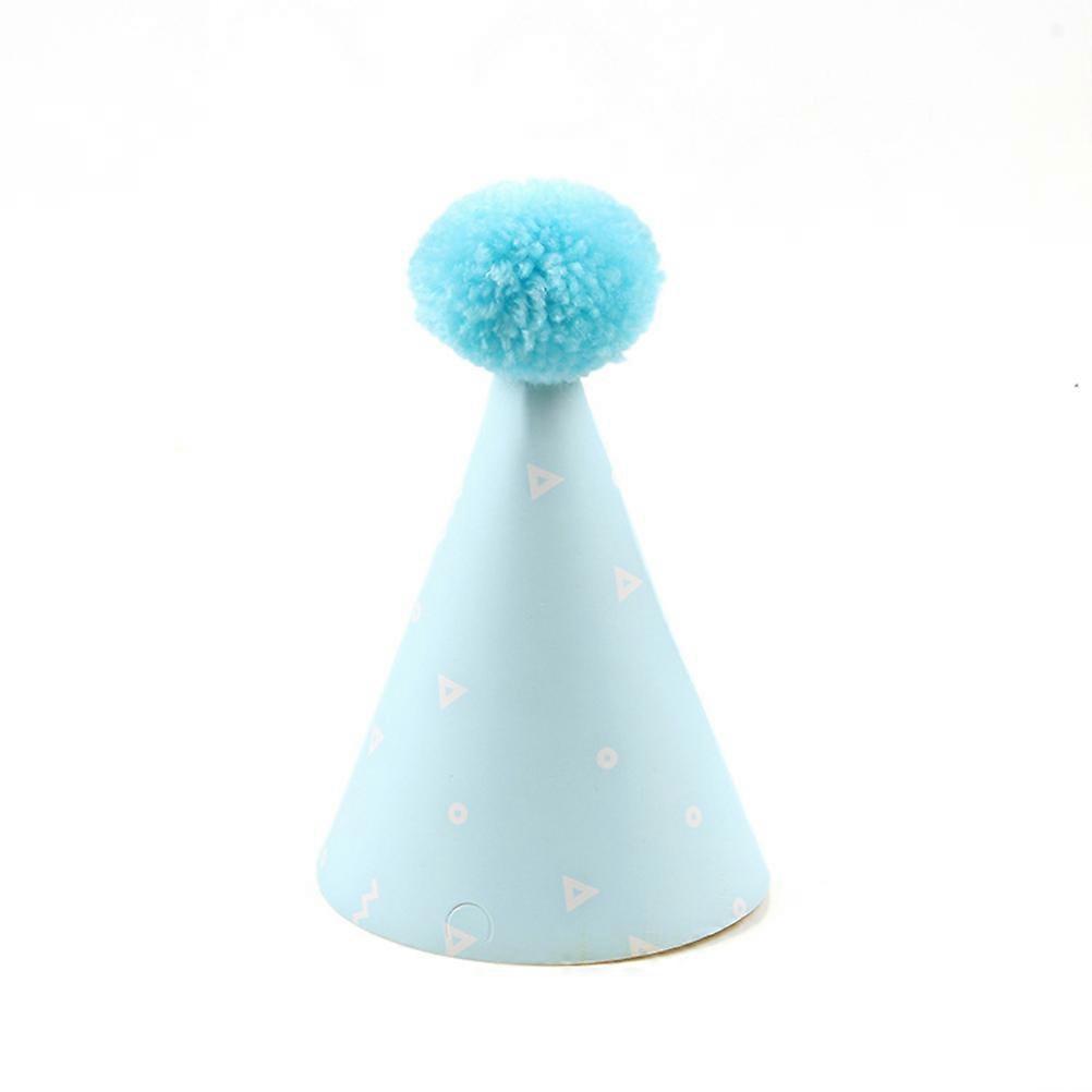 Birthday Hat Pointed Hat for Kids Wearing 10Pcs Assorted Decor