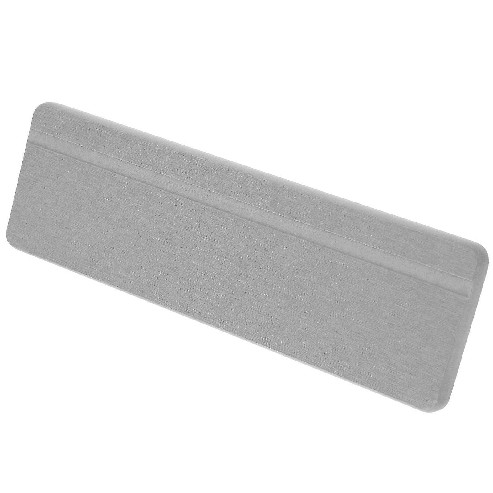 Water Absorption Diatomite Coaster Soap Tray For Bathroom Accessories Rectangular Shape Grey 1Set