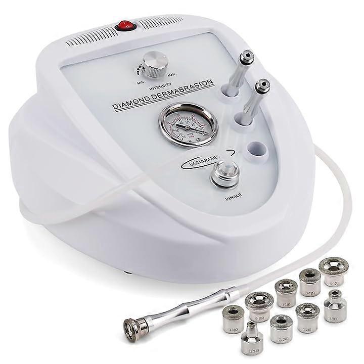 Professional Diamond Microdermabrasion Machine for Face with Adjustable Tips and Deep Pore Cleansing