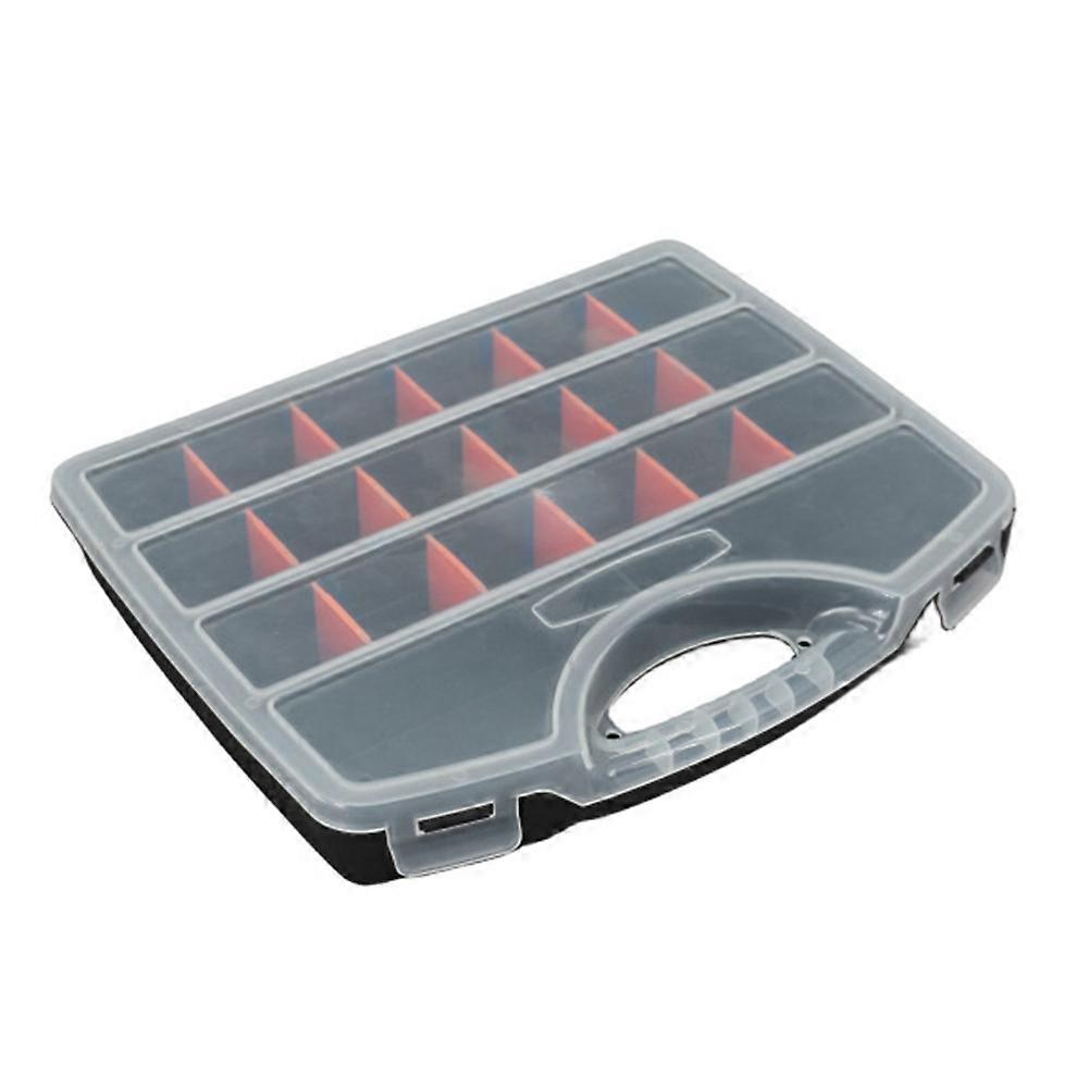 Portable Plastic Parts Box Screw Hardware Storage Box Material Compartment Boxes Electronic Component Tool Box