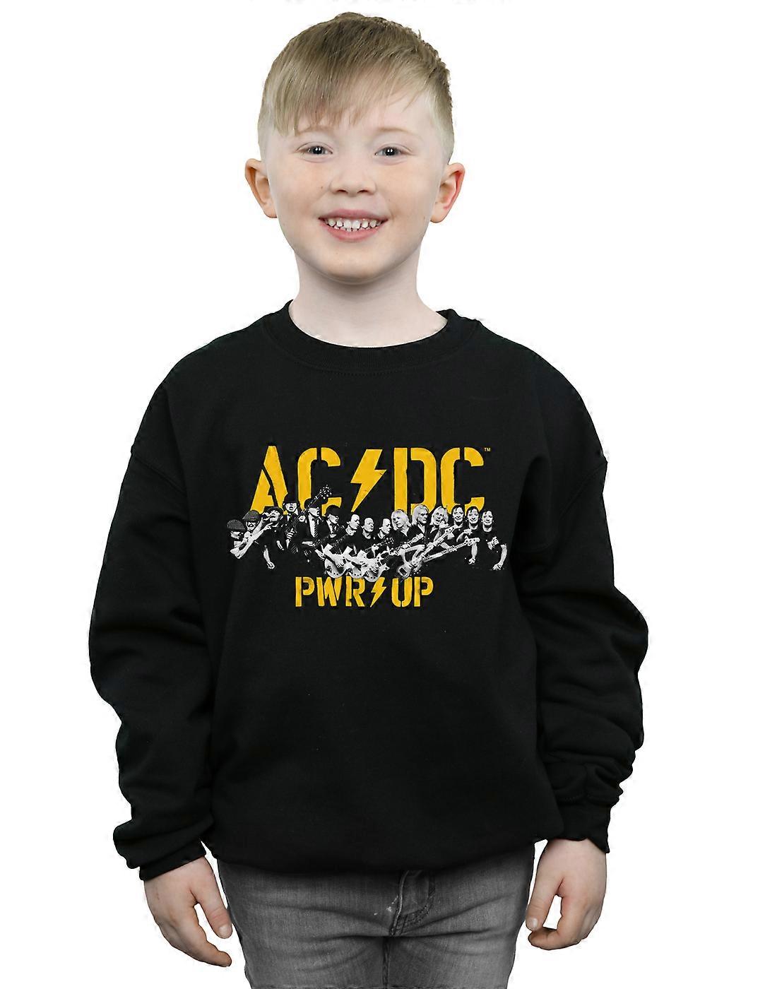 AC/DC Boys PWR UP Portrait Motion Sweatshirt