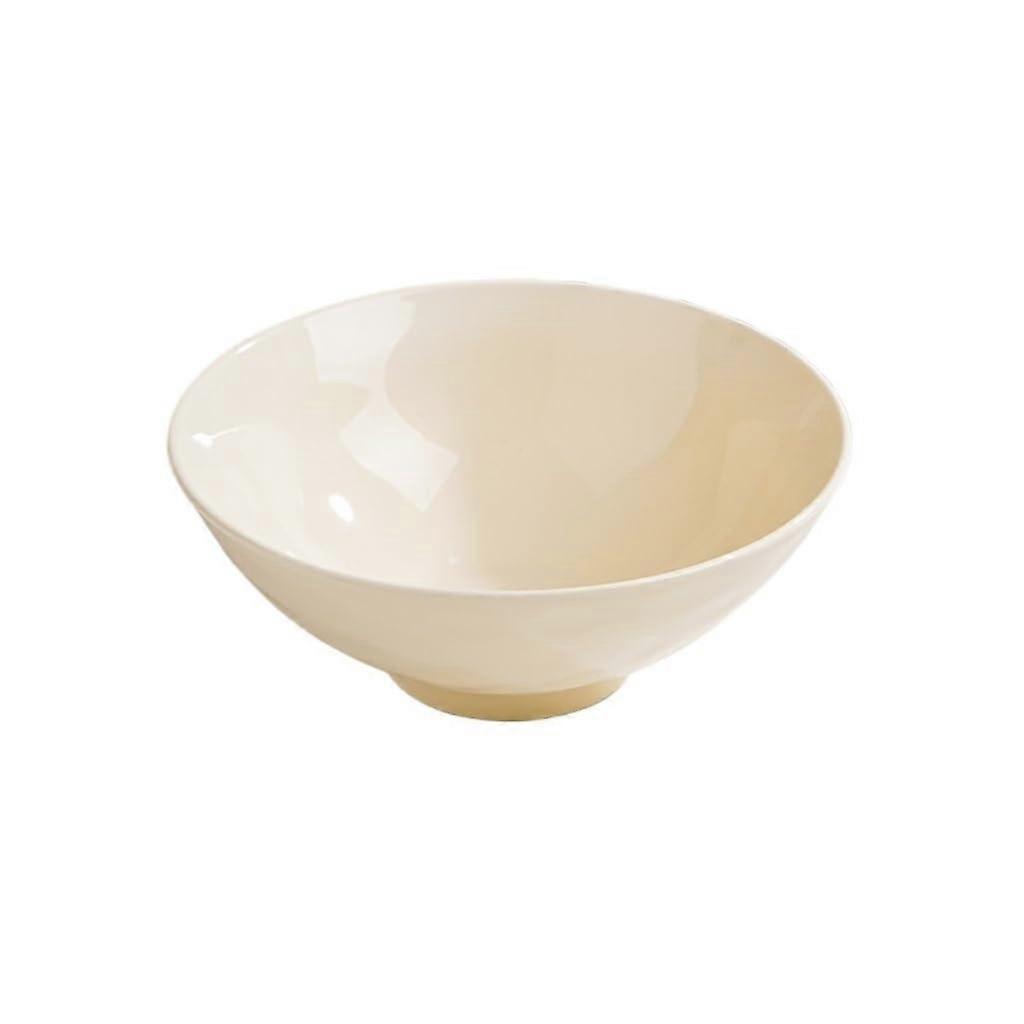 Ceramic Noodle Bowl Large Deep Soup Bowl for Kitchen Stackable Salad and Ramen Bowl