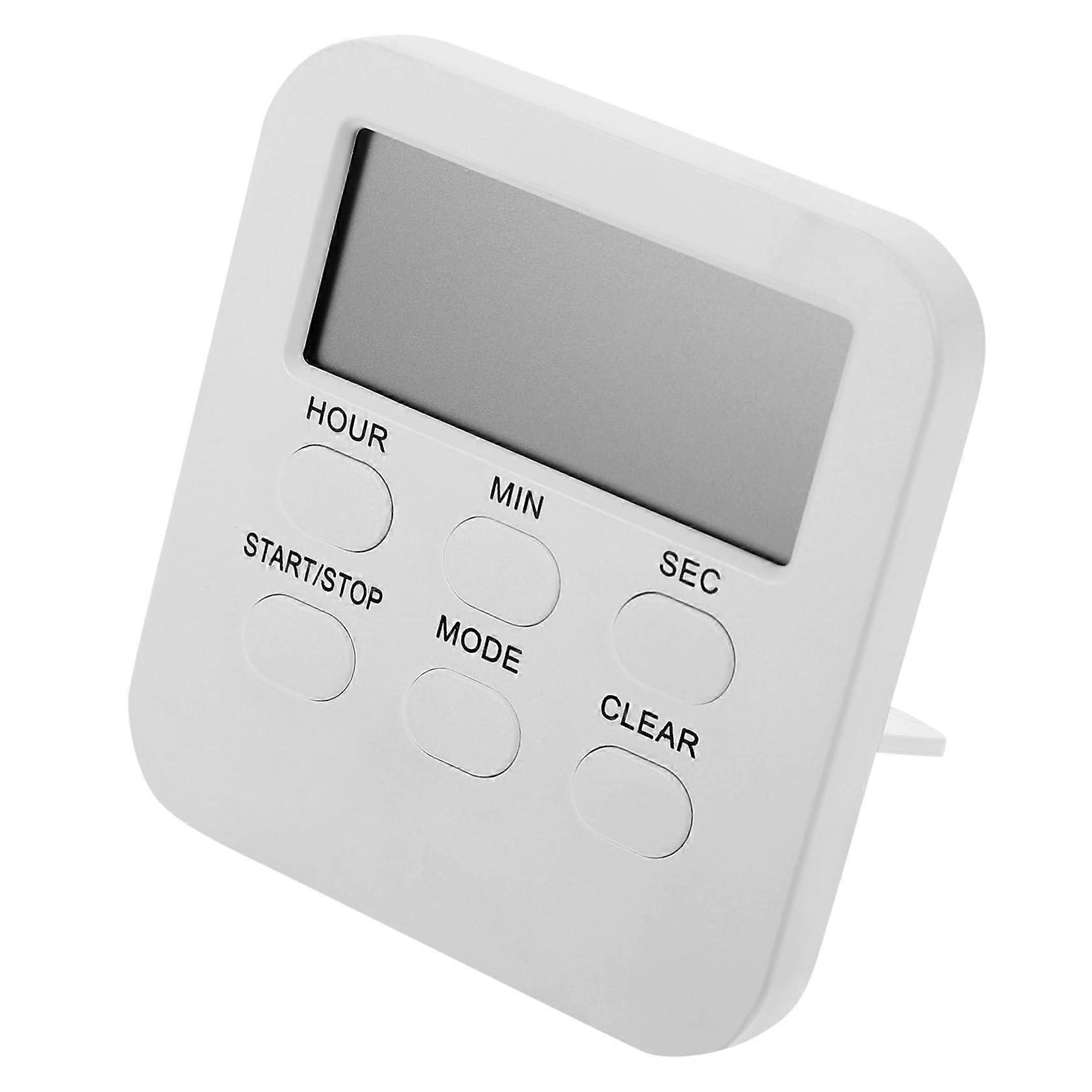 Digital Kitchen Timer with Large Clear Display and Silent Countdown for Cooking Classroom Seniors