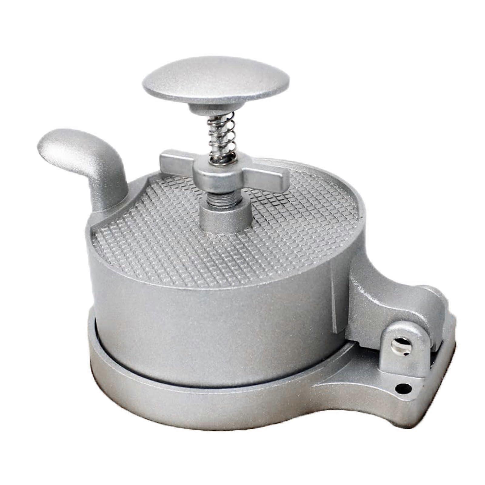 Adjustable Burger Press with Measurement Markings, NonStick Base, SpringLoaded Patty Maker