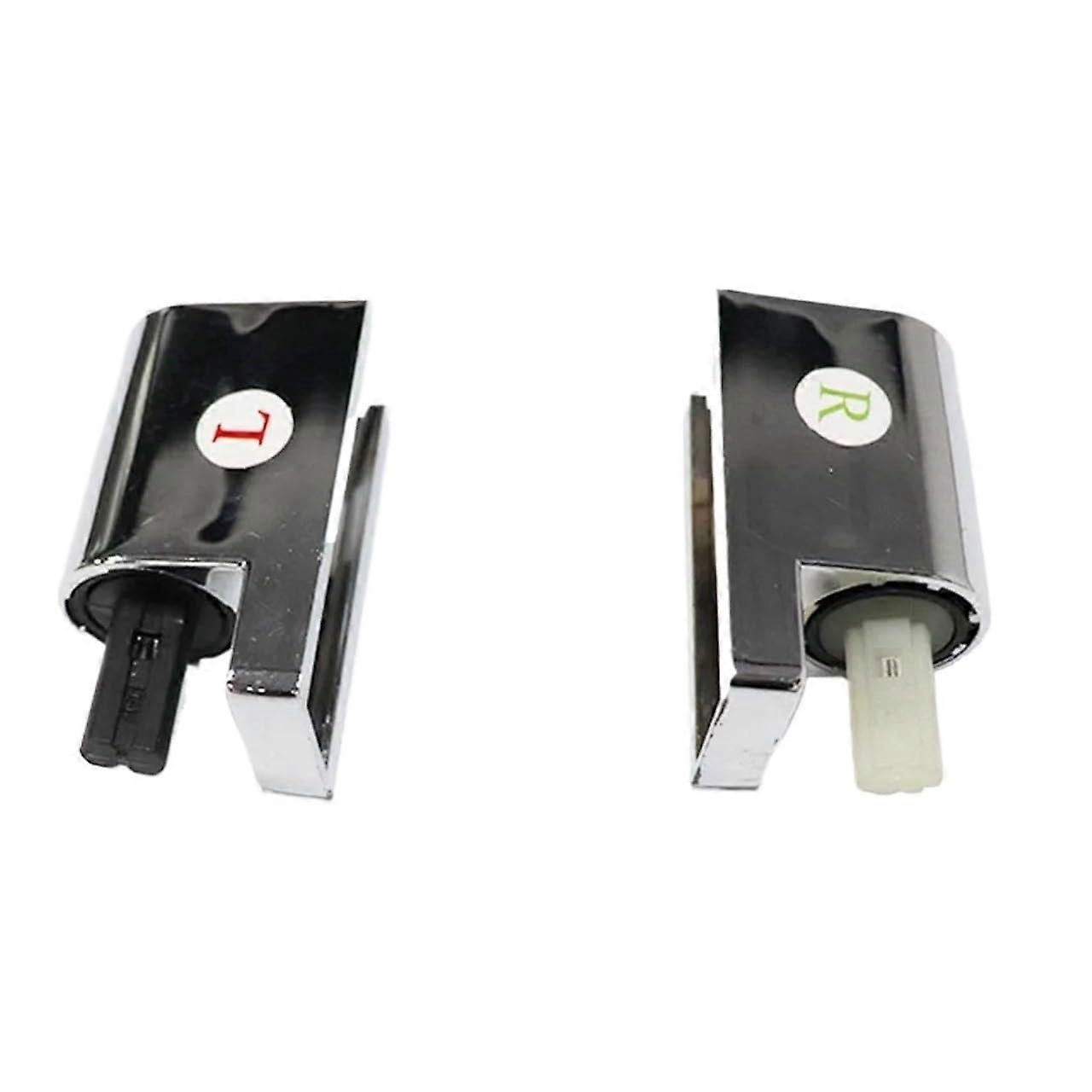 4PCS Universal Soft Close Toilet Seat Hinges Replacement with Fixing Connectors, Easy Install