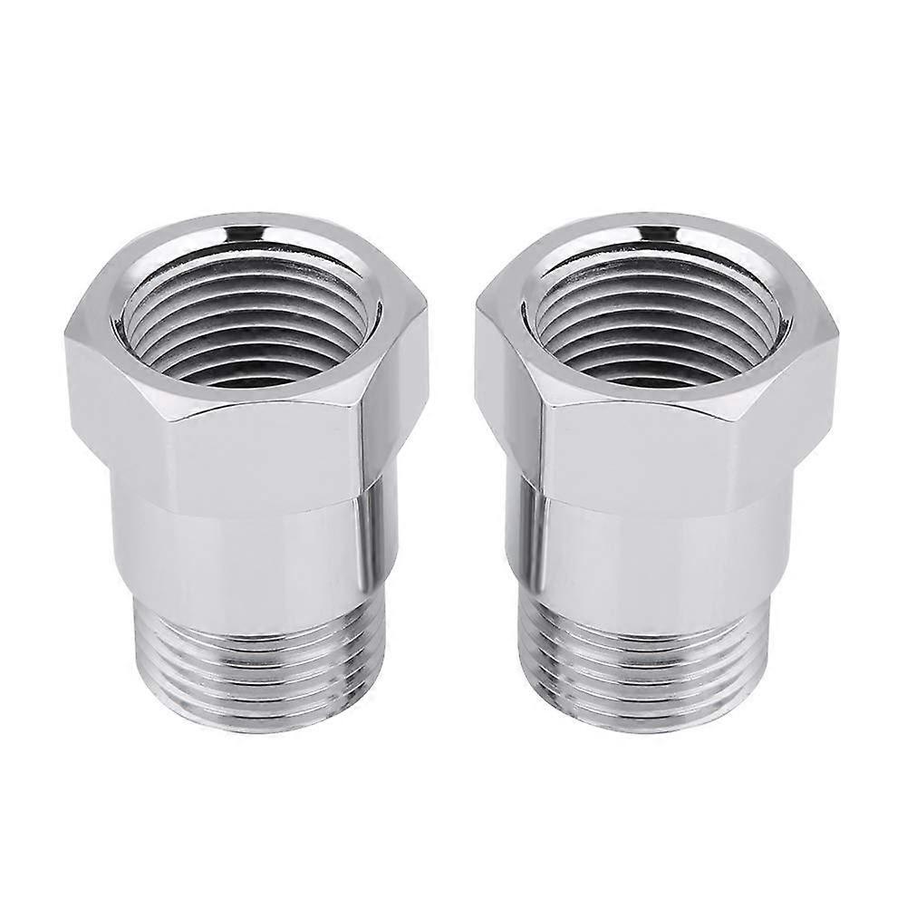 Oxygen Sensor Adapter 2Pcs 32mm O2 Sensor Spacer Bung M18 x 1.5 Universal Vehicle Fit RustResistant