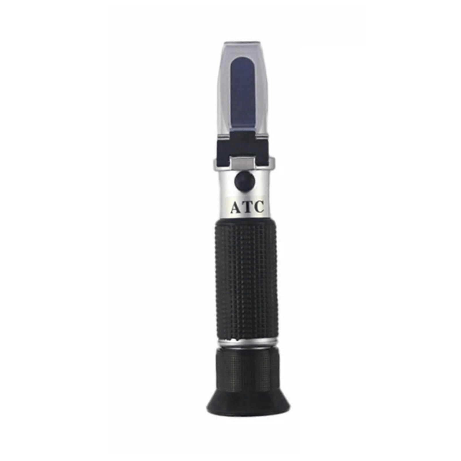 Salinity Refractometer 010% SG with Automatic Temperature Compensation for Marine Aquarium and Food Salt Testing