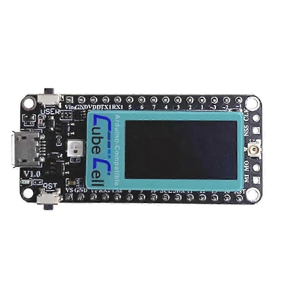 AB02 Dev-Board IOT LoRaWAN with 0.96 Inch OLED, ASR6502, SX1262 LoRa Node Compatible with compatible Cloud
