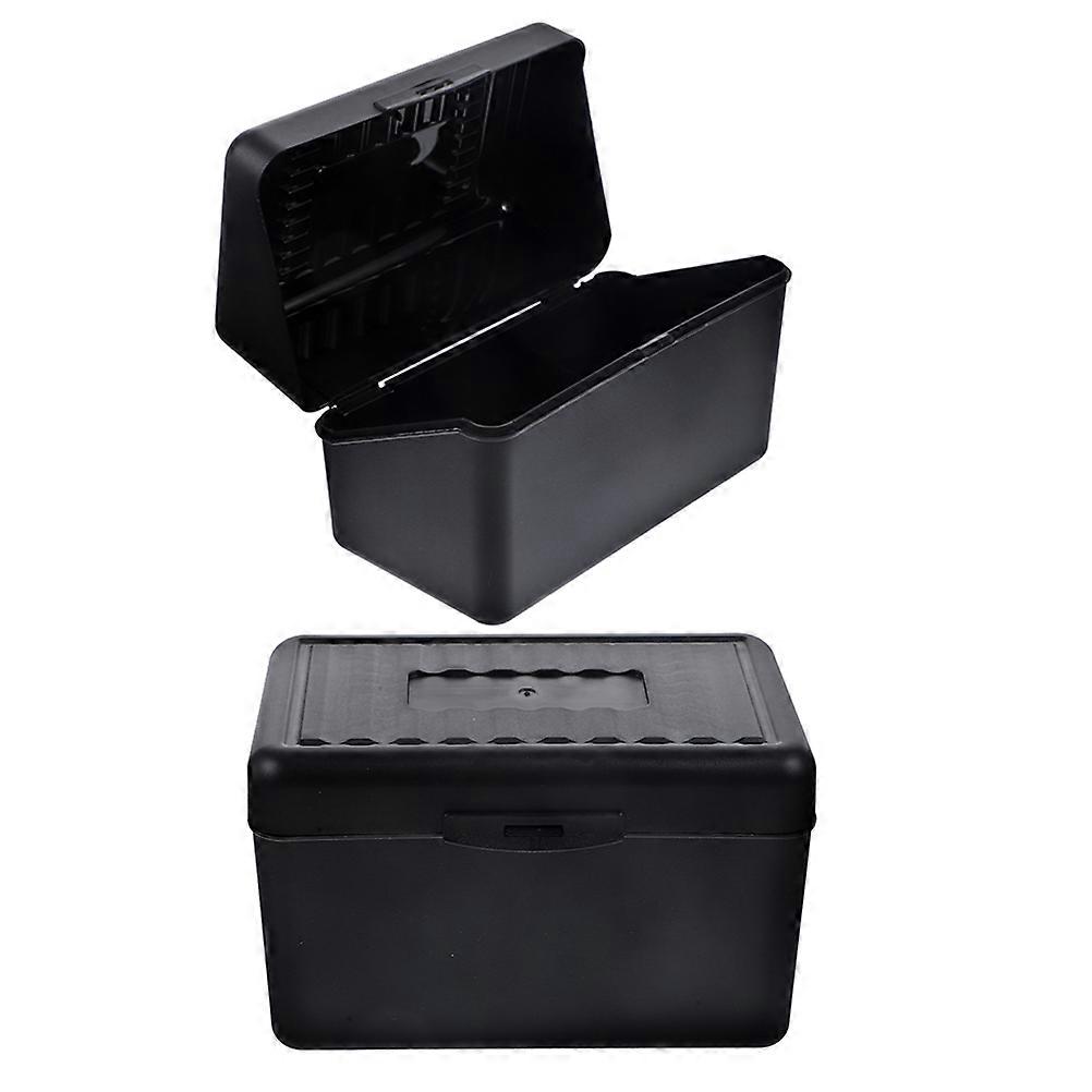 Convenient Cards Holder Portable Office Cards Container Students Large Capacity 2Pcs