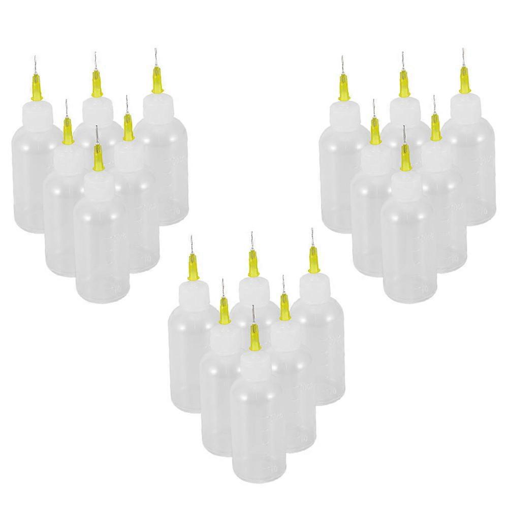 Glue Bottle Applicator Bottle for Storage Use 20Pcs Professional Reusable Bottles