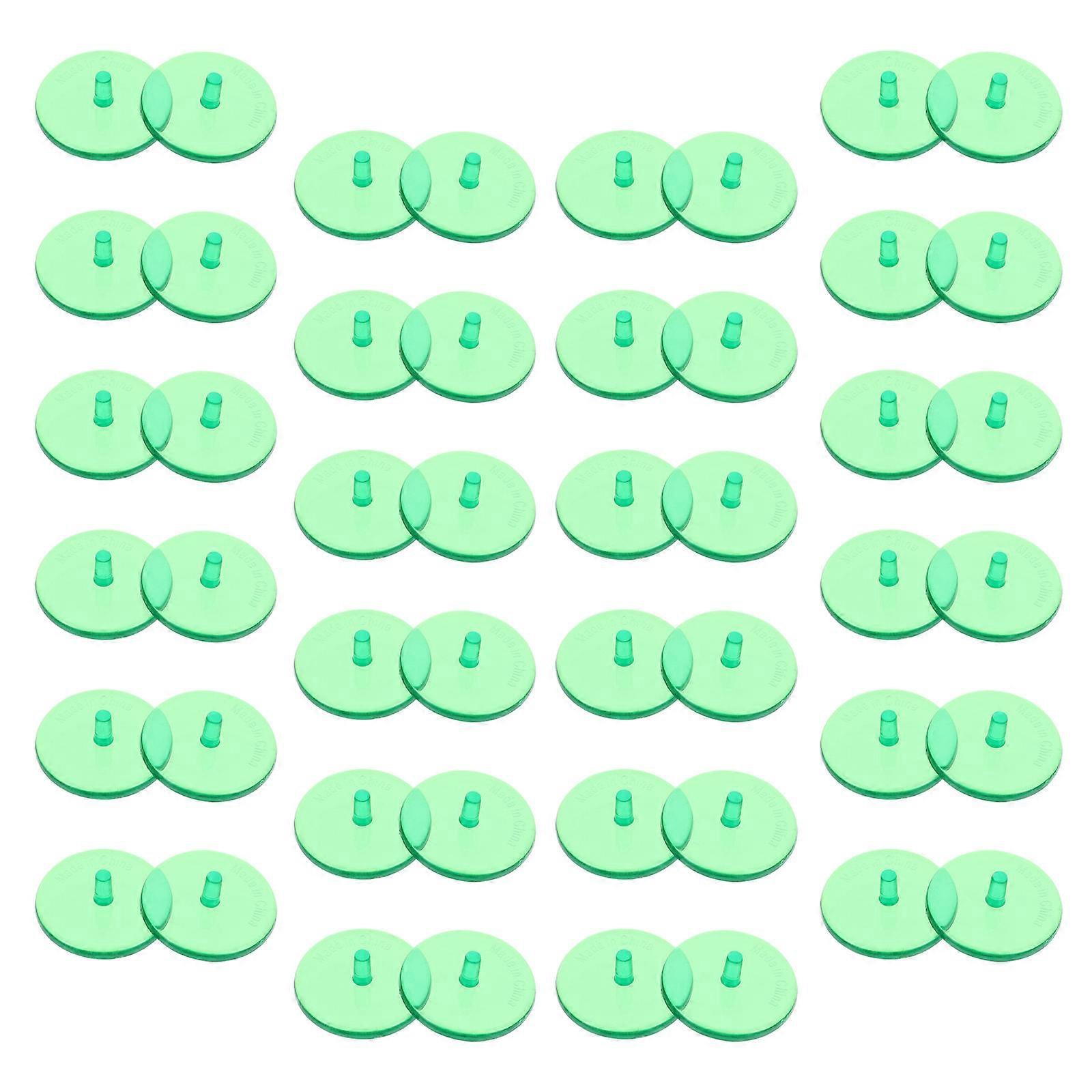 Golf Balls Markers Plastic Golfs Position Markers 100Pcs for Golfers
