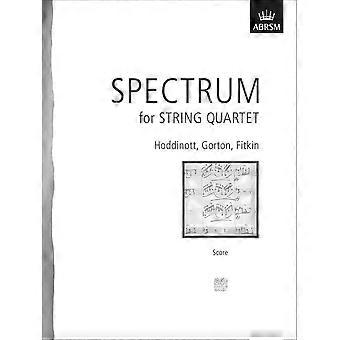 Spectrum voor strijkkwartet, Score (Spectrum (ABRSM))