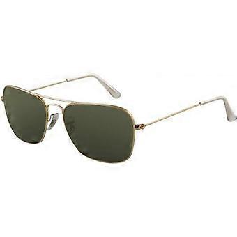 Okulary przeciwsłoneczne Caravan RB3126 - RAY BAN - Srebrne - Kwadratowe - Kategoria ochrony 3