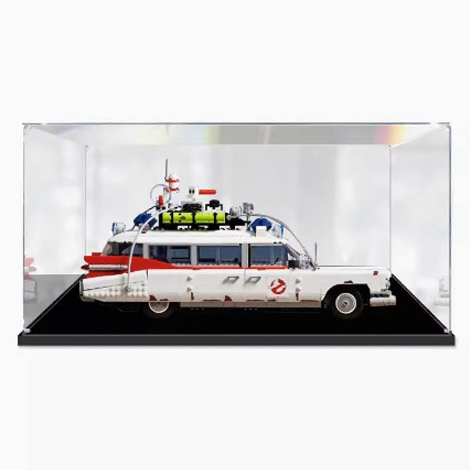 Dustproof Clear Acrylic Display Case Compatible with  10274 and Ghostbusters Ecto1