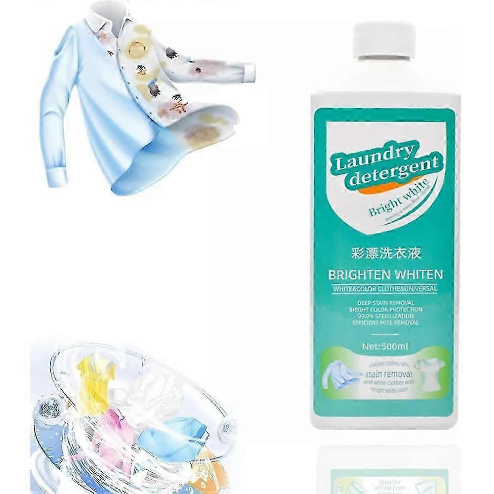 Oxygen Bleach Cleaning Solution, Multifunctional Stain Removal Laundry Detergent