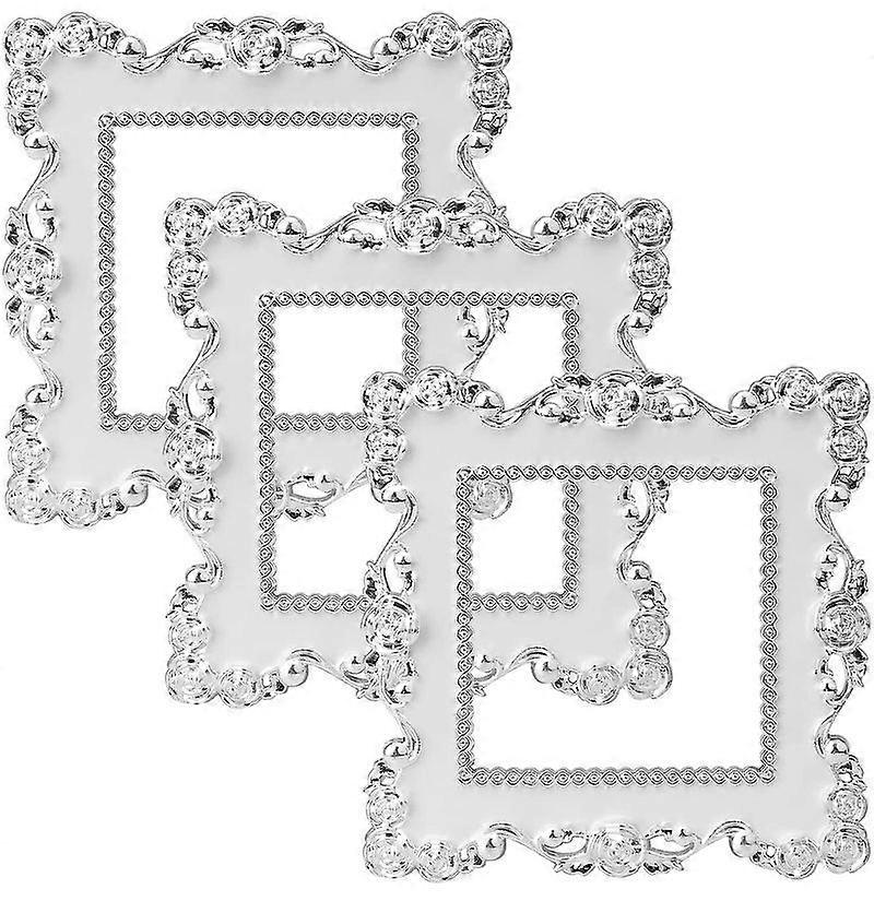 3PCS Light Switch Surround Socket Sticker Panel Light Switch Cover Decorative Plastic Resin Switch Wall Socket Switch Surround Finger Plate