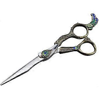Hairdressing Scissors 6 Inch Professional Barber Cutting and Thinning Set Stainless Steel