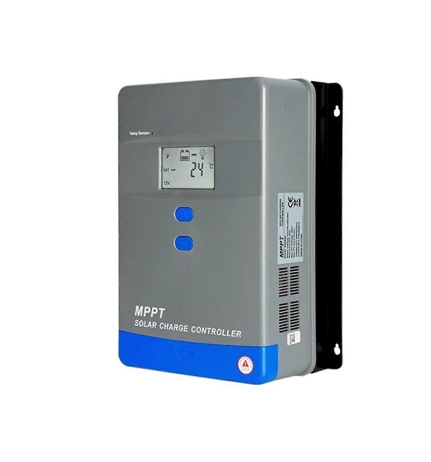 100A MPPT Solar Charge Controller 12V 24V 48V with LCD Display and 99% Tracking Efficiency