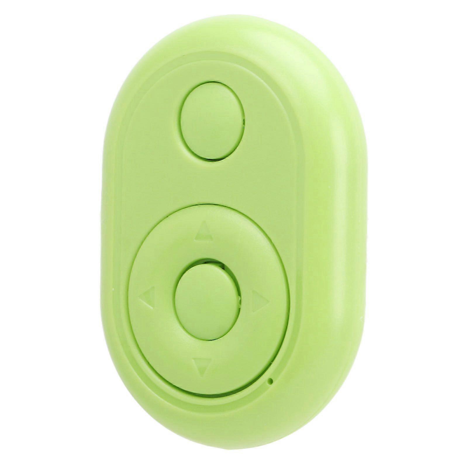 Camera Remote Control Wireless Bluetooth Cellphone Shutter Remote Control Selfie Button Clicker Green