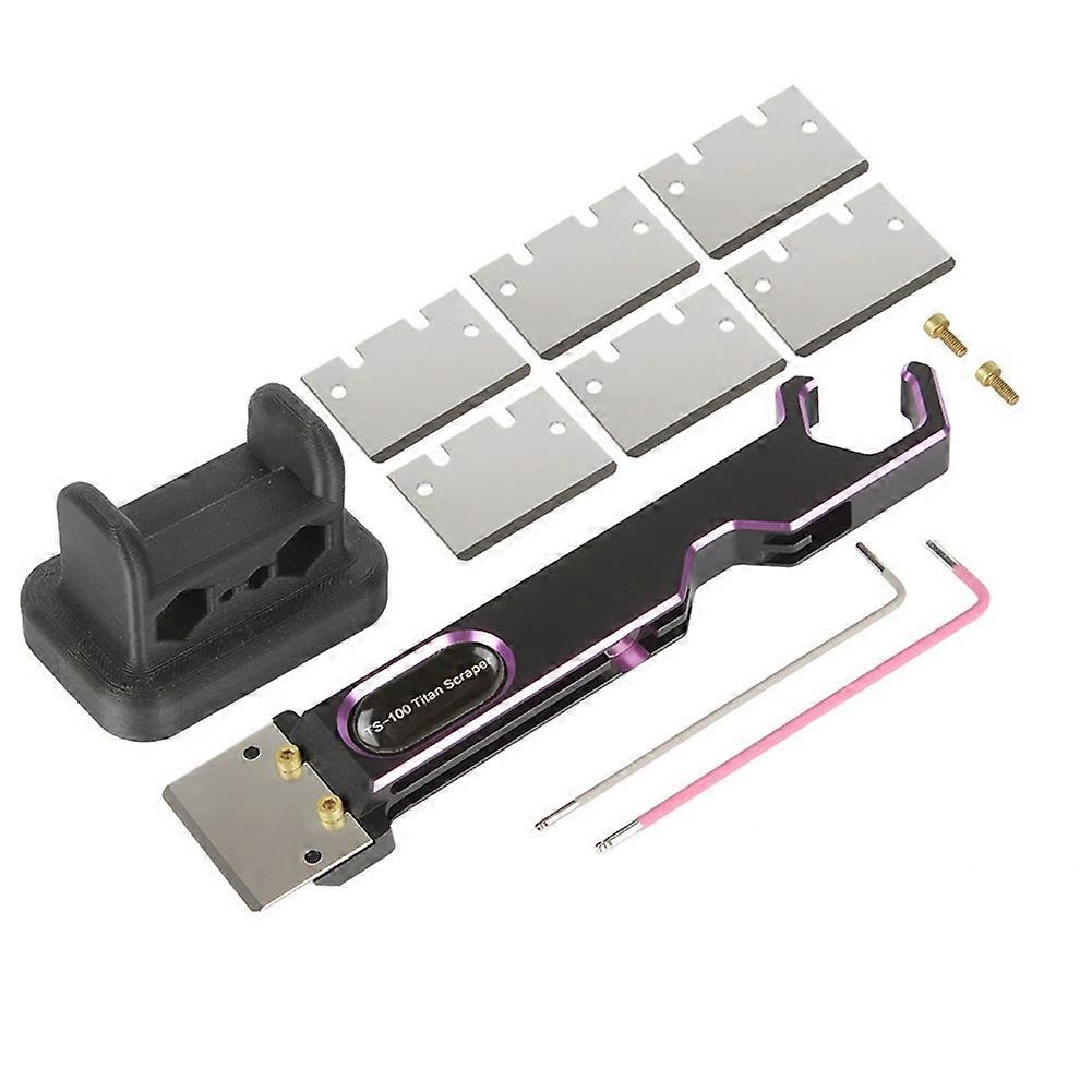 -100 Platform Scraper 3D Printer Cleaning Tool   Bed Scraper   Replacement Scraper Blade   Bed Accessory