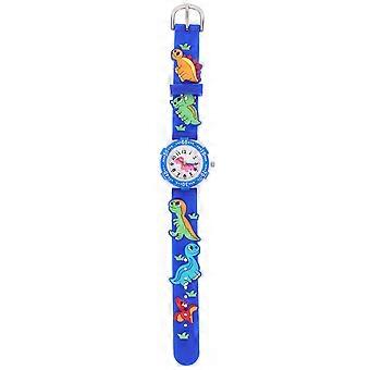 Montre en silicone à motif dessin animé, adorable montre-bracelet pour enfants