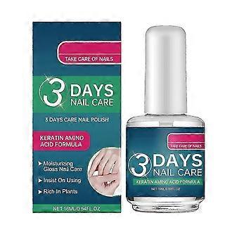 Nagelverzorging voor 3 dagen, transparante nagelolie met keratine en aminozuren, hydraterend en verzorgend voor droge, zwakke en broze nagels, nagelriemolie voor nagels.